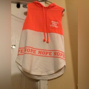 “Nope not today” Over sizes shirt